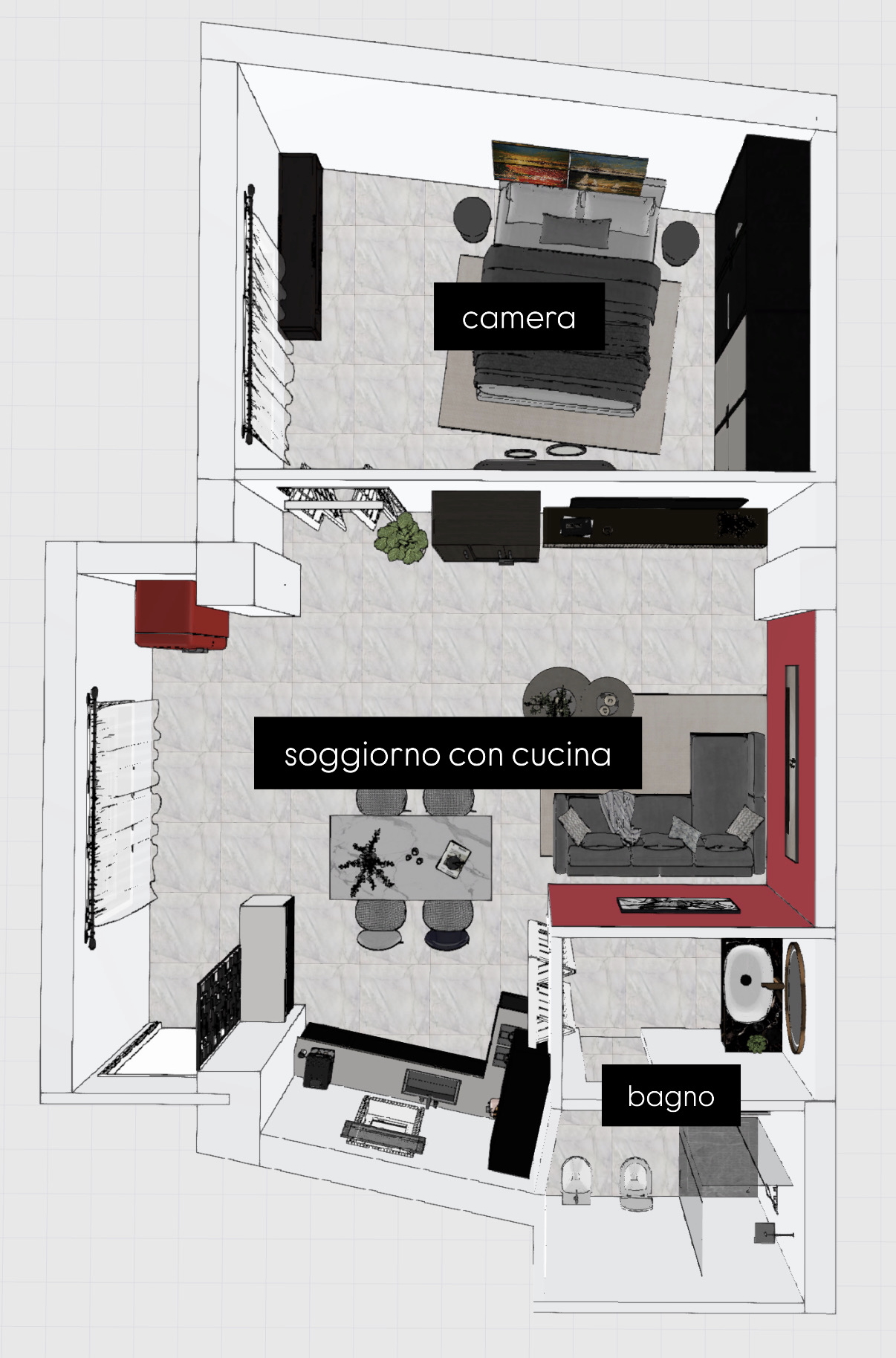 Planimetria 2 LOCALI ULTIMO PIANO